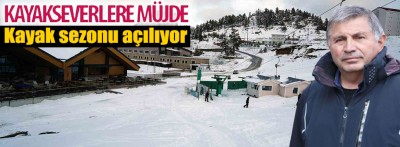 Bolu'da kayak sezonu açılıyor