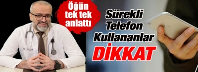 Muhammed hocadan çok önemli cep telefonu açıklamaları