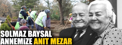 Solmaz Baysal’a anıt mezar yapılıyor