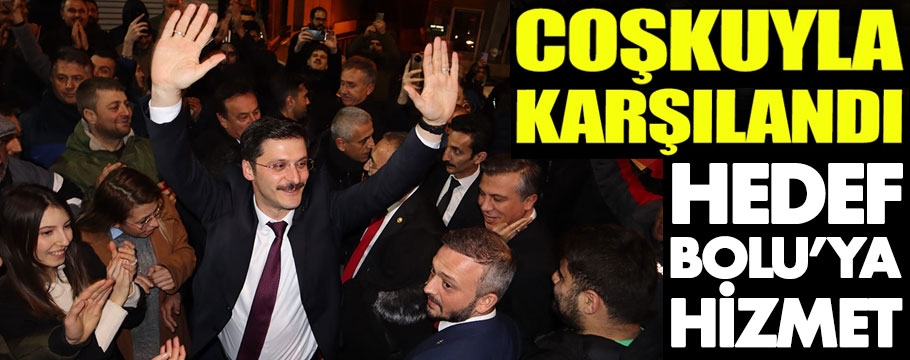 Muhammed Emin Demirkol'a coşkulu karşılama