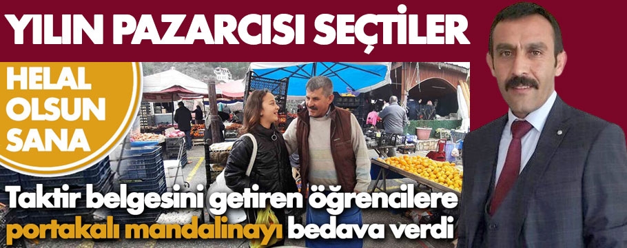 O esnafı yılın pazarcısı seçtiler