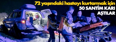 İşte sağlıkçıların 72 yaşındaki hastayı kurtarma mücadelesi