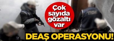 Bolu polisinden dev DEAŞ operasyonu