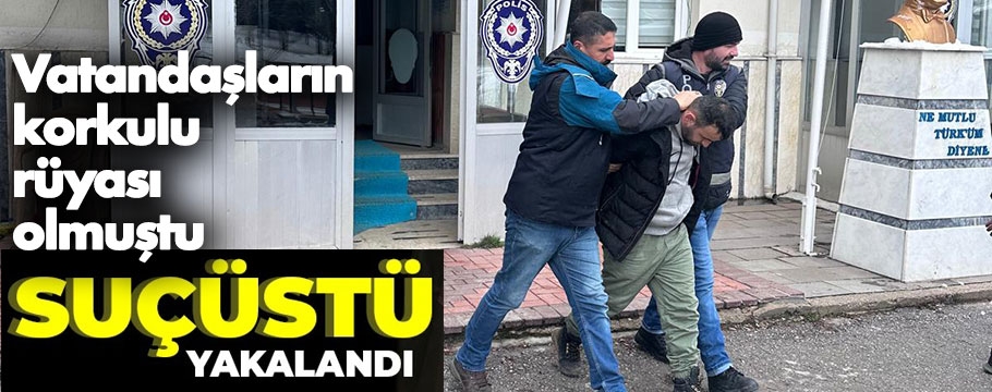 Bolu'da hırsızlık şüphelisi tutuklandı