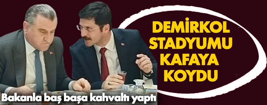 Bolu'ya yapılacak stadyumun detaylarını konuştular