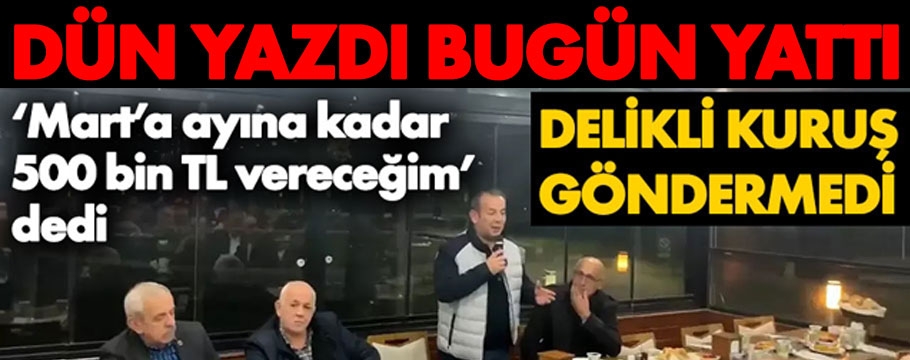 Caner Güngör yazdı, paralar yattı