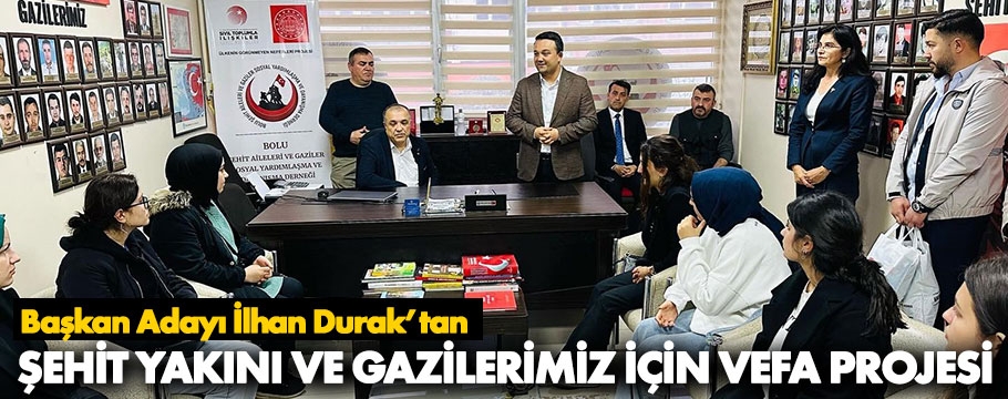 Durak vefa projesini açıkladı