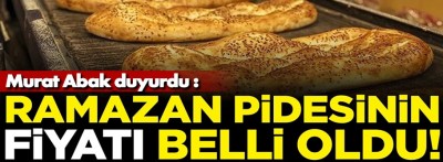 Bolu'da Ramazan Pidesi fiyatları belli oldu