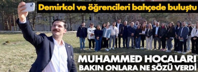 Öğrencilerinden Muhammed Hoca’ya tam destek