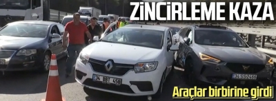 Bolu Dağı'nda zincirleme trafik kazası