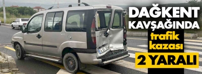 Bolu Dağkent Kavşağı'nda trafik kazası