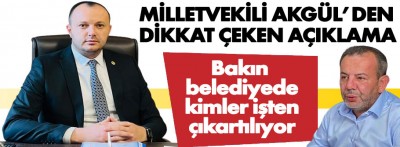 Milletvekili İsmail Akgül'den çok dikkat çeken Belediye'de işten çıkarma açıklaması