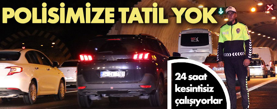 Bolu Dağı Tüneli'nde bayram yoğunluğu