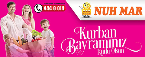 NUHMAR Marketler zinciri Kurban Bayramınızı kutlar