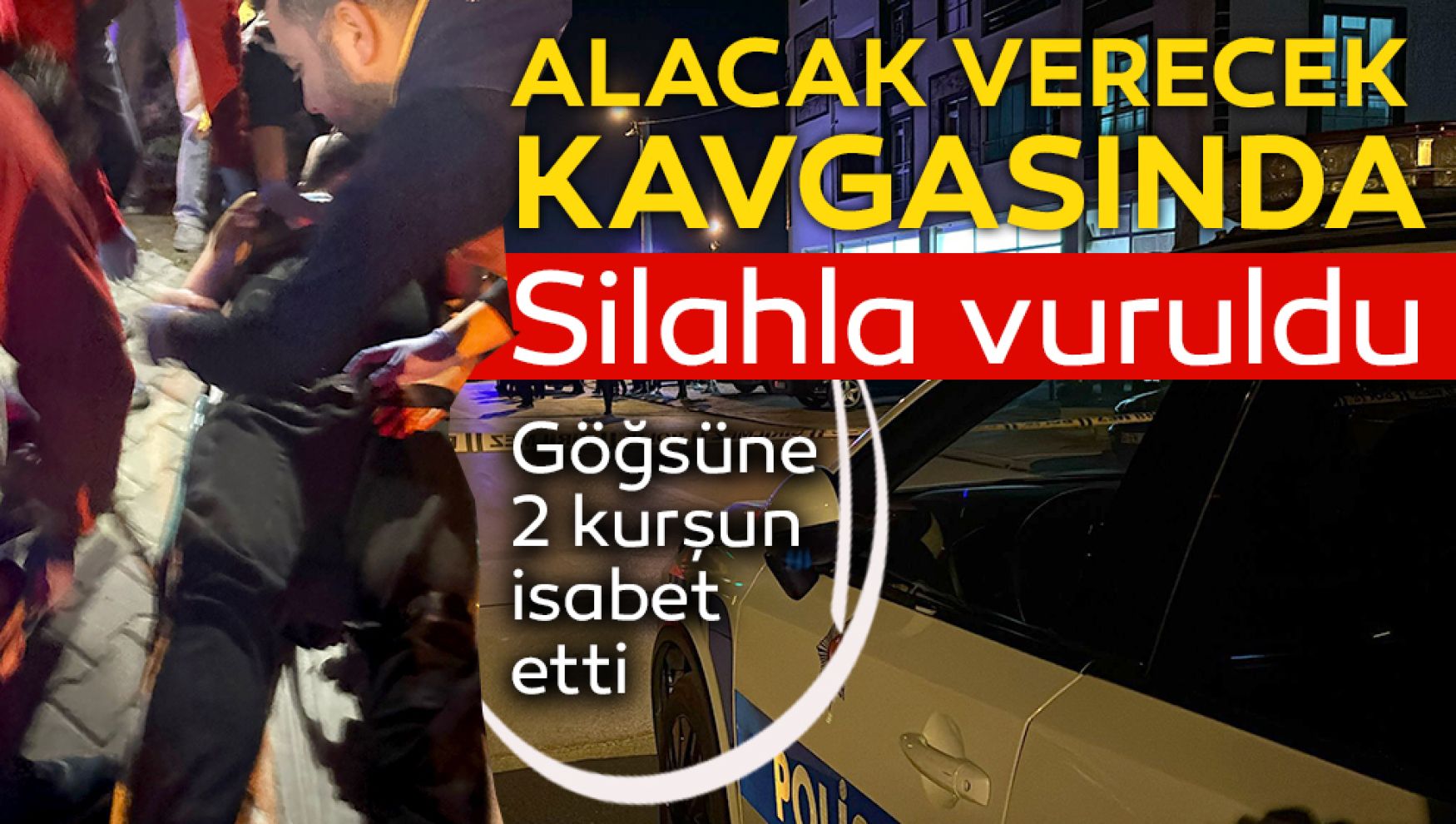 Alacak verecek kavgasında kan aktı