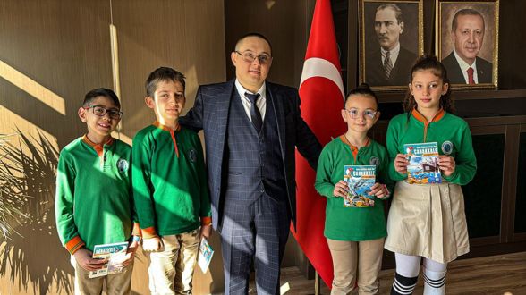 Down sendromlu genç Bolu Milli Eğitim Müdürü oldu