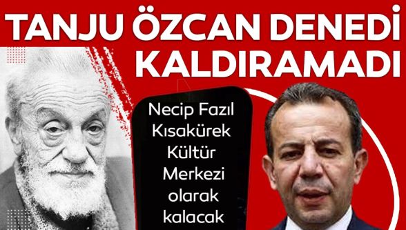 Bolu valiliği 'Necip Fazıl Kıskürek adı değişitirelemez' dedi