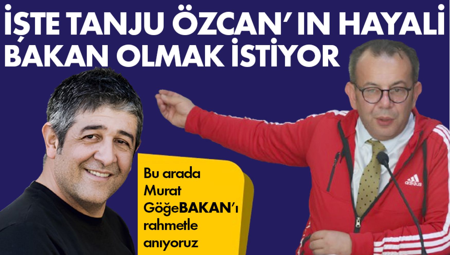 “En geç 2-3 yıl içinde bakan olarak geleceğim” dedi, ortalık şenlendi