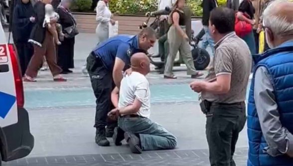 Çevreye rahatsızlık veren şüpheli gözaltına alındı