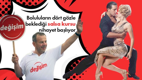 Tanju başkan hizmette sınır tanımıyor:  Salsa Kursu Başlıyor!