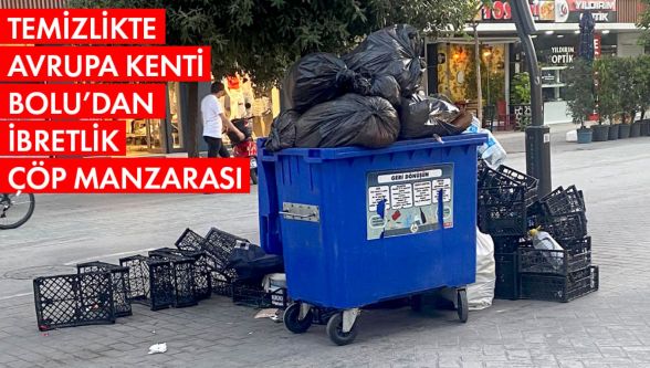 Türkiye'nin en temiz şehri (!) böyle mi olur ?