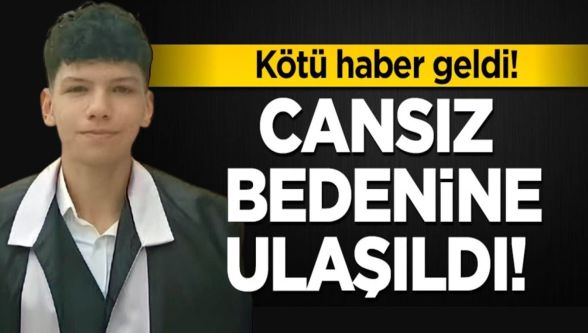 Gölde kaybolan 18 yaşındaki Furkan'ın cansız bedeni bulundu
