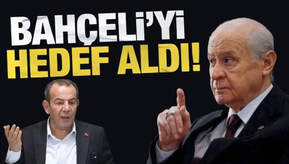 Tanju Özcan'dan Bahçeli'ye Sert Sözler
