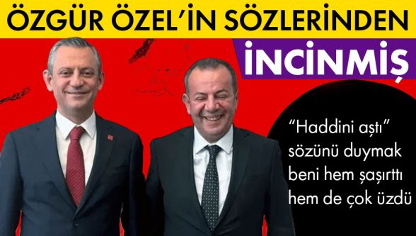 Tanju Özcan'dan CHP Genel Başkanı'na sitem