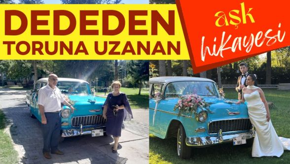 61 yıl sonra yeniden gelin arabası