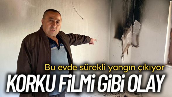 Bolu Dağı'ndaki köy evi kendiliğinden yanıyor: Bir hafta içinde 4 yangın