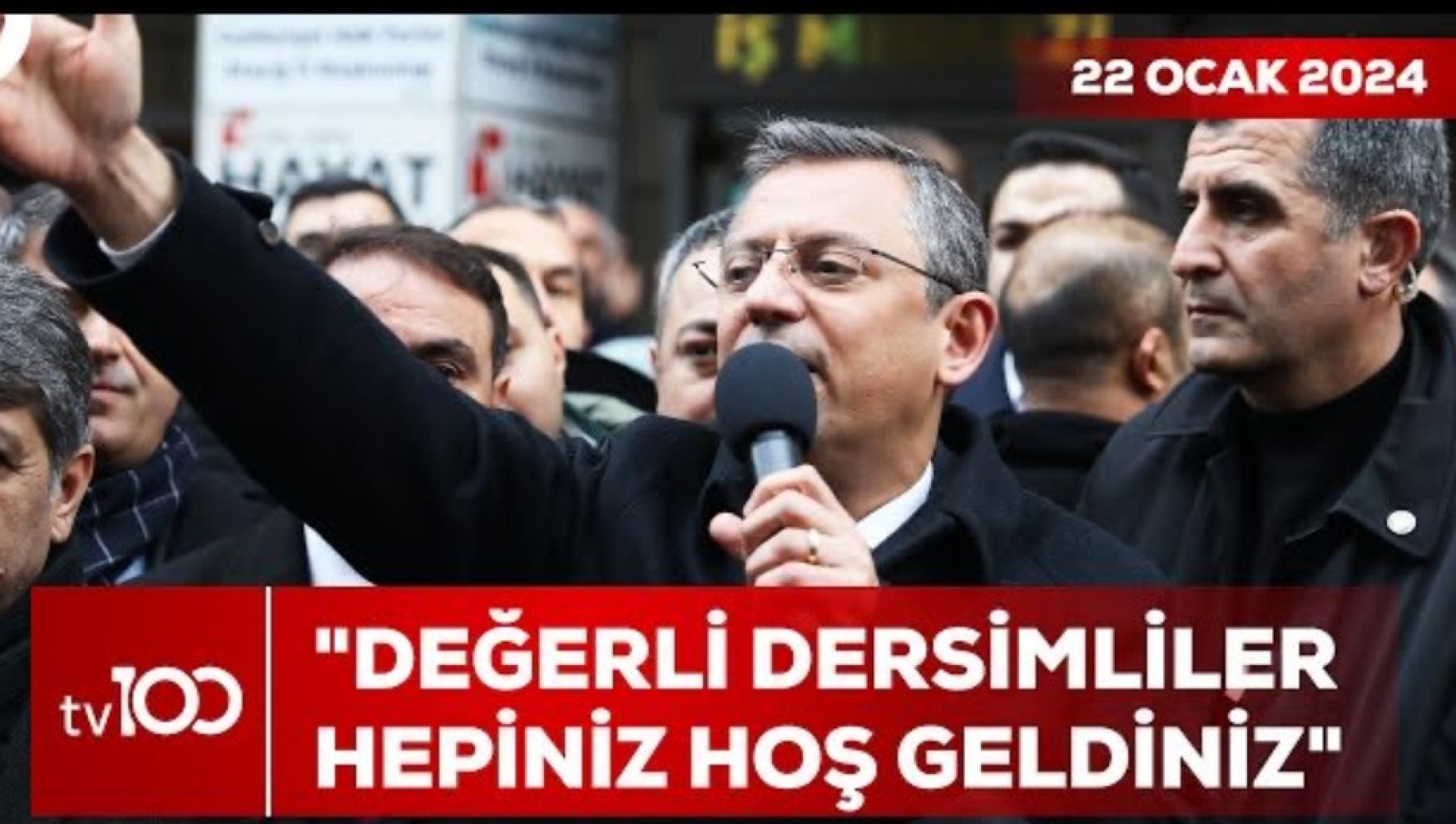 Tanju Özcan Özgür Özel’e mesaj mı verdi ?
