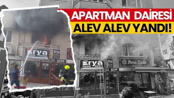 Bolu'da 5 katlı apartmanda yangın çıktı: 1'i çocuk 2 kişi dumanlar arasından kurtarıldı