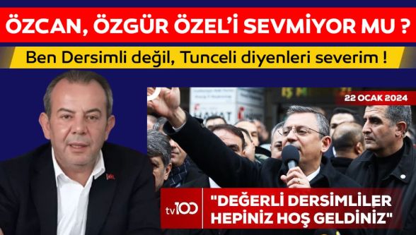 Tanju Özcan Özgür Özel'e mesaj mı verdi ?