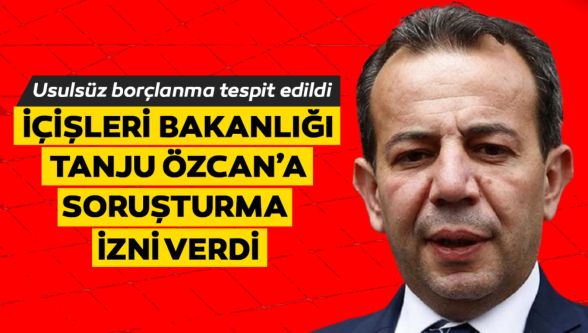Başkan Özcan'a soruşturma izni
