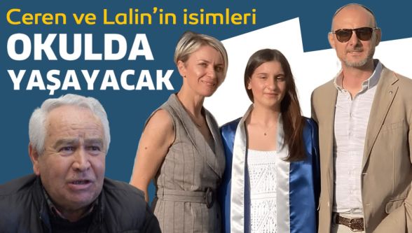 Ceren ve Lalin'in isimleri Fen Lisesi'nde yaşayacak
