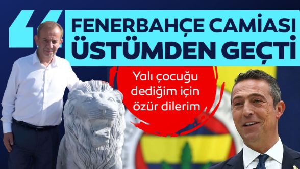 Tanju Özcan 'Fenerbaçe camiası üzerimden geçti" dedi