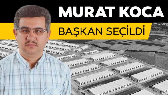 Yeni Sanayi Sitesi'nin başkanı Murat Koca oldu