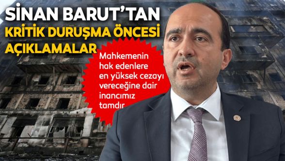 Bolu Baro Başkanı Barut: “Hak edenlere en yüksek cezayı vereceğine dair inancımız tamdır”