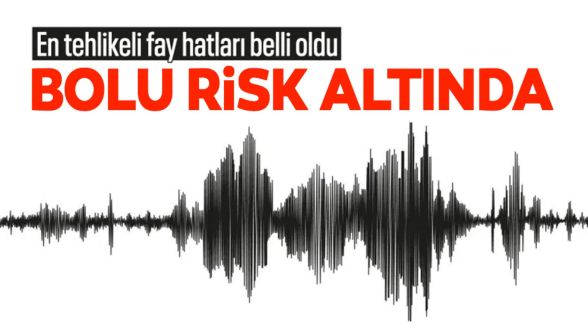 Bolu, birinci derece deprem bölgesinde: MTA yeni fay hattı haritasını paylaştı