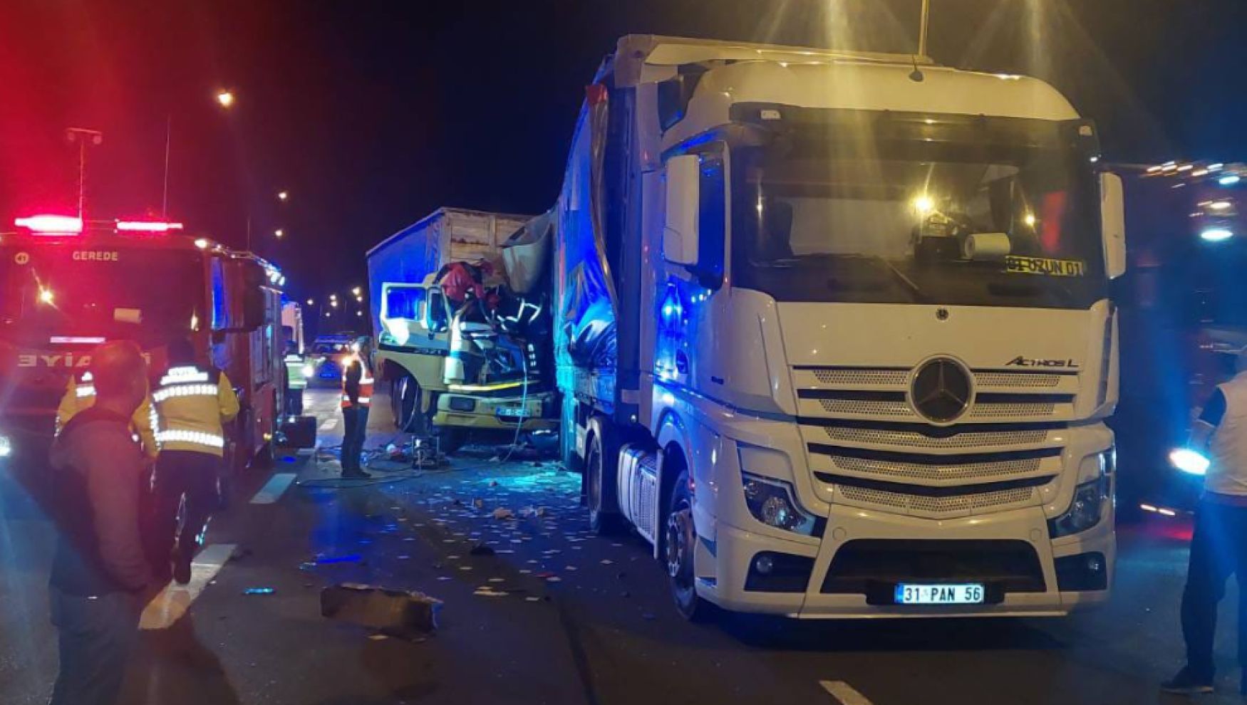 Anadolu Otoyolu'nda feci kaza: 1 ölü