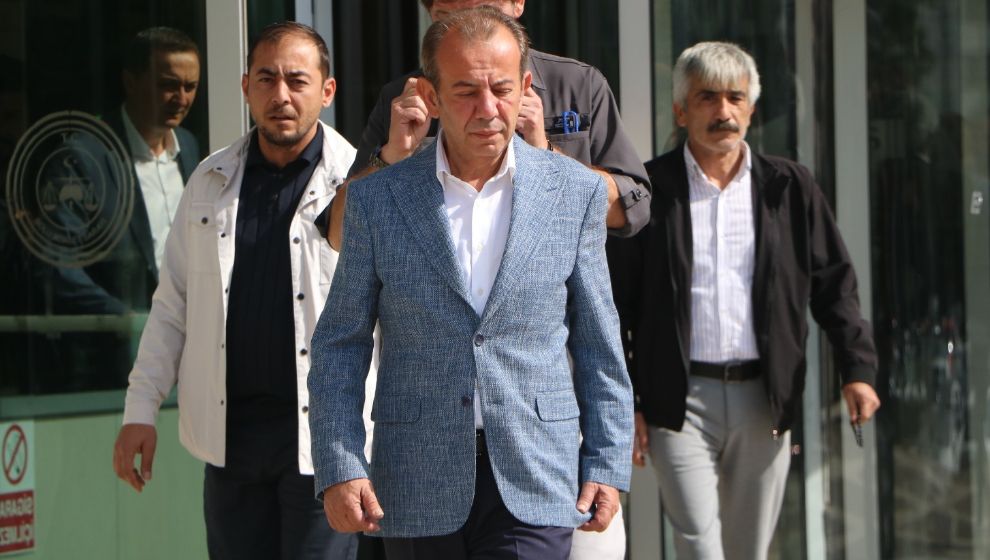 Tanju Özcan hakim karşısına çıktı: 