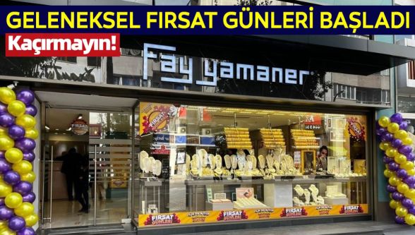 “Fay Yamaner 11. Geleneksel Fırsat Günleri” Başladı