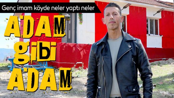 Köy imamından örnek davranış: Kendi maaşıyla spor salonu ve sinema kurdu