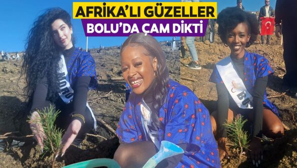 Afrikalı güzeller Mudurnu'yu mest etti
