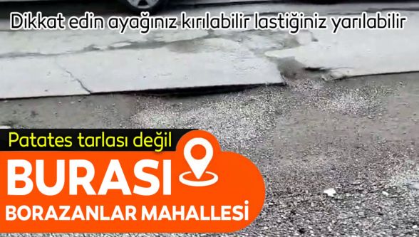 Aylar geçti, Fevzibey Caddesi hâlâ çukur, çamur ve tehlike içinde