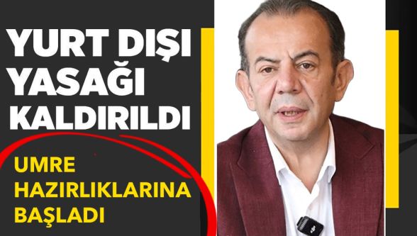 Bolu Belediye Başkanı Tanju Özcan'a konulan yurt dışı çıkış yasağı kaldırıldı