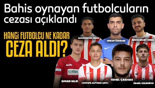 Boluspor'da bahis şoku! 7 futbolcuya ceza yağdı