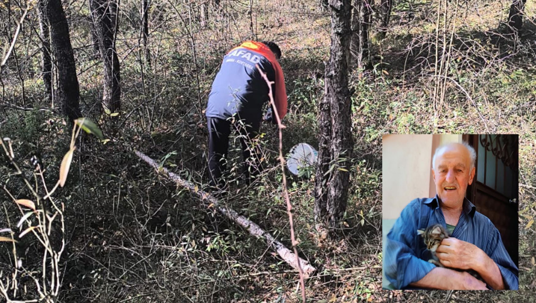 Bolu’da mantar toplamak için çıktığı ormanda kaybolan yaşlı adam ölü bulundu