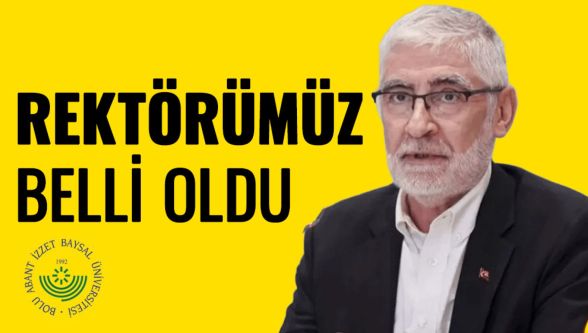 BAİBÜ'ye yeni rektör: Prof. Dr. Faruk Yiğit atandı