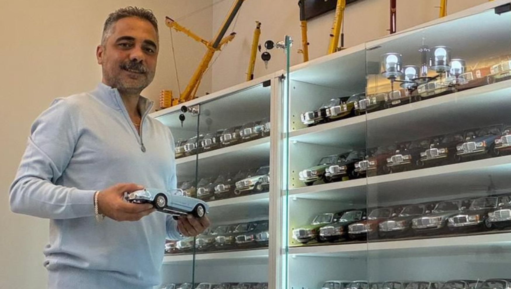 Bolu’da 15 yılda kurulan hayal: 920 parçalık dev maket araç koleksiyonu